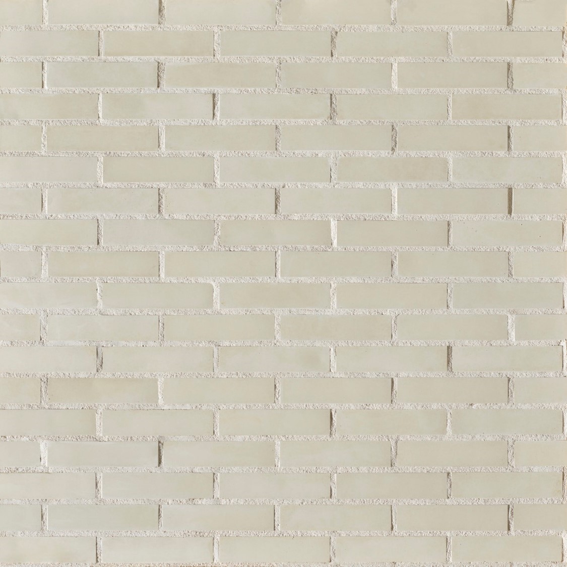 BRIQUE Chromatik ton ivoire en plaquette de parement à texture lisse pour mur intérieur
