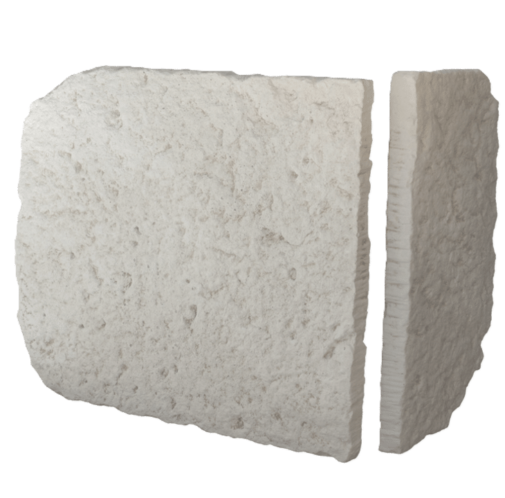 Visualisation du Demi-angle MANOIR pierre ton pierre, chaîne d’angle en pierre reconstituée, produit ORSOL vendu chez Orpa Matériaux (Ecotra-Parement).