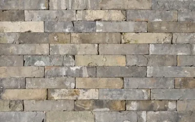 Plaquettes de briques à joints minces