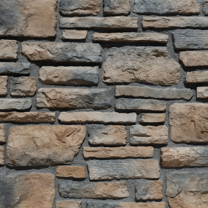 Pierre Verniprens Cerdeña – Pierre reconstituée ton Aspe La Visualisation du parement et aménagements des murs extérieurs et intérieur des bâtiments