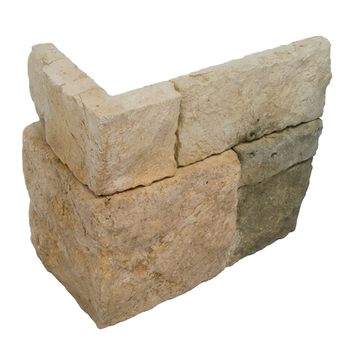 ANGLE PIERRE VERNIPRENS SIERRA NEVADA Ton Corteza Le parement au rendu minéral authentique pour la décoration des murs des bâtiments.