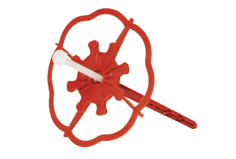 Cheville Baumit NTK avec clou acier pour fixation de panneaux isolants en ITE