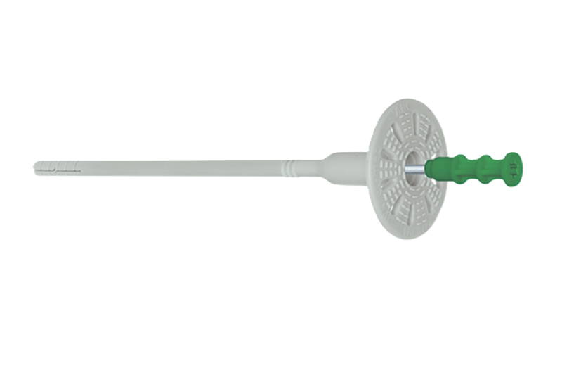 Cheville WKTHERM-S 08 à frapper avec bouchon EPS pour panneaux isolants ITE