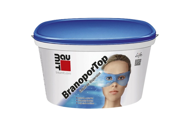 MineralTherm 035 avec enduit de finition Baumit GranoporTop