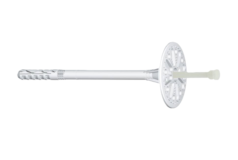 Cheville LTX 10 à frapper avec clou plastique pour panneaux isolants ITE