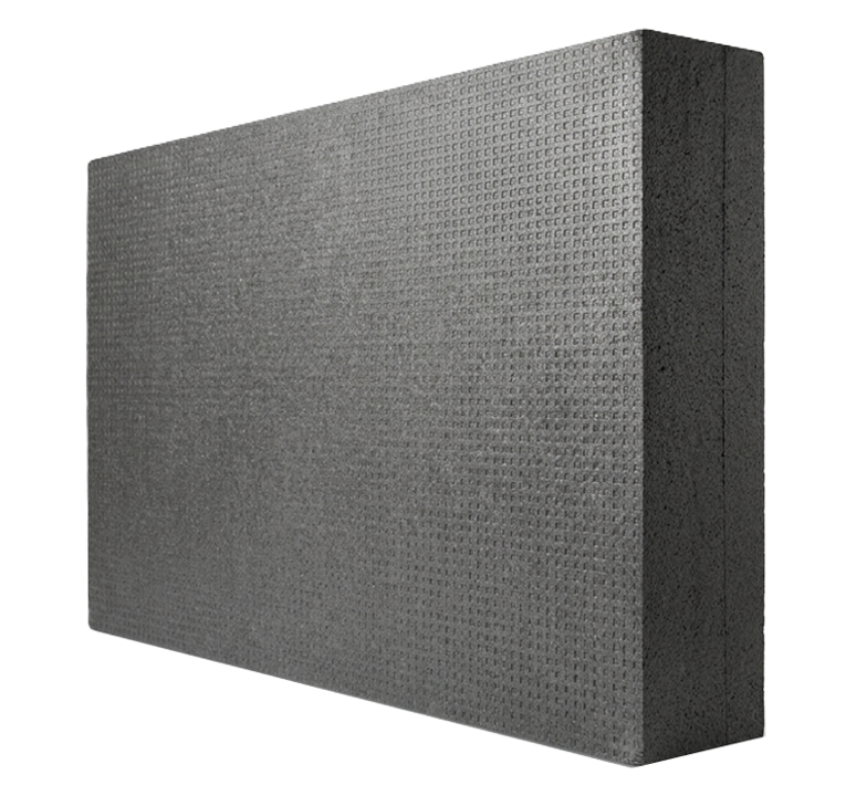 Panneau isolant EPStherm 032 en polystyrène expansé gris pour l’ITE des façades