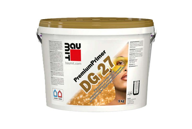PremiumPrimer DG 27, primaire quartz pour la finition des façades MineralTherm 035 en ITE