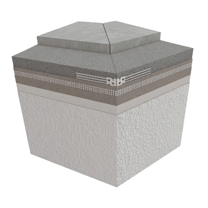 OrpaFix cornière d’angle entoilée en rouleau pour profilés ITE