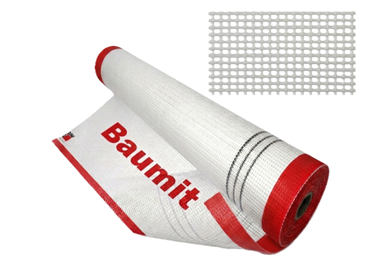 Treillis d’armature StrongTex en fibre de verre pour zones sensibles aux chocs en ITE