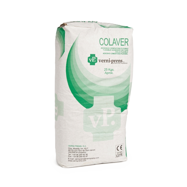 Mortier-colle COLAVER VERNIPRENS pour parements muraux
